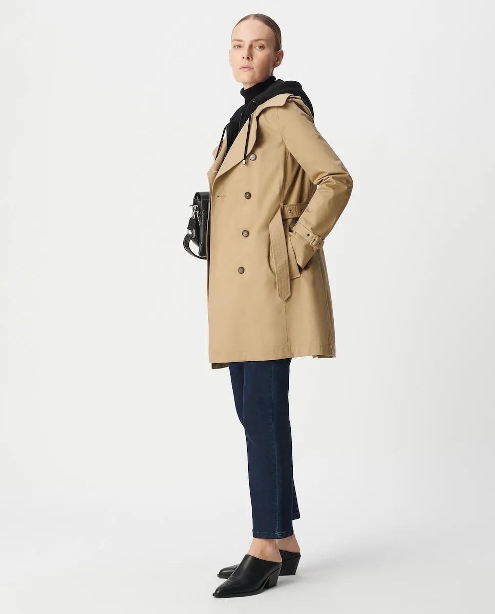 Женский плащ с капюшоном и съемной подкладкой IKKS, бежевый
Женский плащ с капюшоном и съемной подкладкой IKKS, бежевый