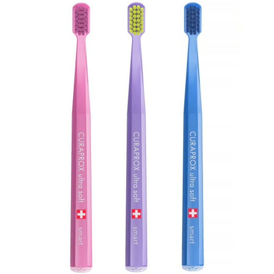 Зубная щетка Curaprox CS Smart ultra soft (многоцветная) x3
Зубная щетка Curaprox CS Smart ultra soft (многоцветная) x3