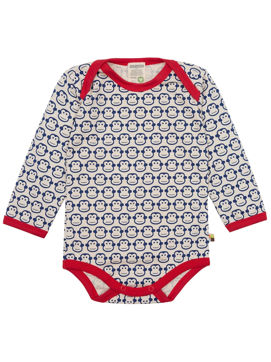 Комбинезон/боди loud + proud Affen, темно-синий
Комбинезон/боди loud + proud Affen, темно-синий