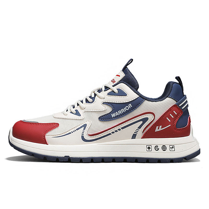 WARRIOR Скользоустойчивые дышащие легкие низкие повседневные беговые кроссовки мужские бежевый черный зеленый - бежевый красный синий, цвет Beige Red Blue
WARRIOR Скользоустойчивые дышащие легкие низкие повседневные беговые кроссовки мужские бежевый черный зеленый - бежевый красный синий, цвет Beige Red Blue