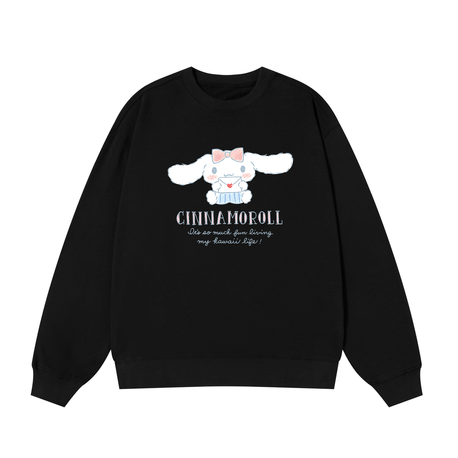 Cinnamoroll худи Unisex Sanrio, черный
Cinnamoroll худи Unisex Sanrio, черный