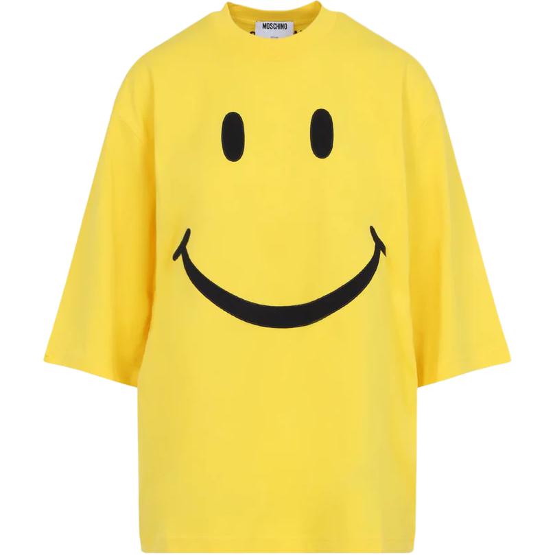 Футболка Smiley Jersey MOSCHINO, желтый
Футболка Smiley Jersey MOSCHINO, желтый
