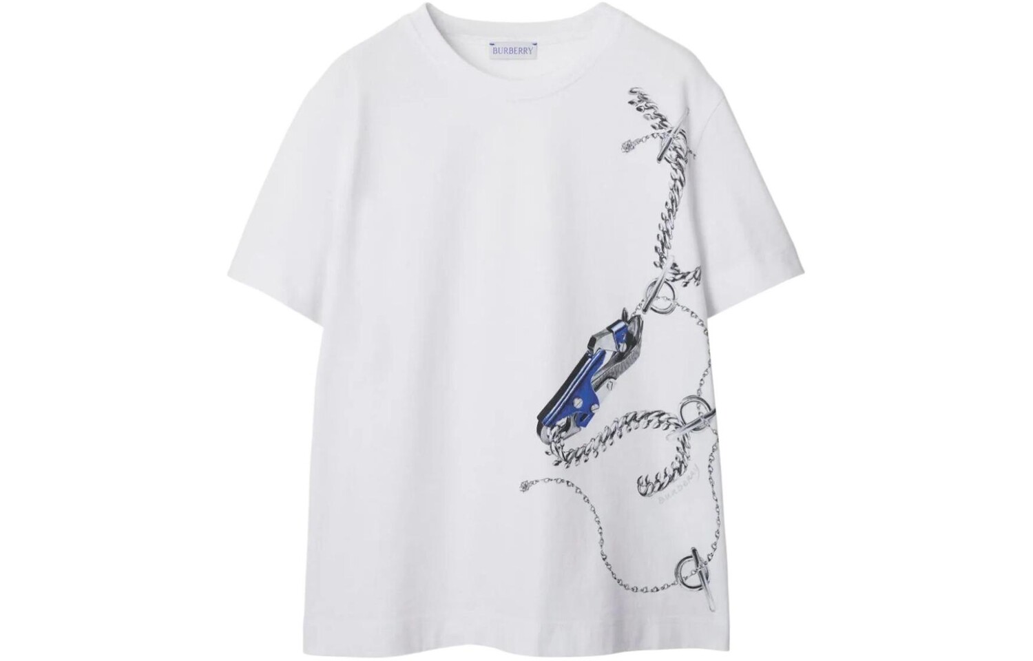 Футболка женская Burberry с цветным принтом, белый
Футболка женская Burberry с цветным принтом, белый