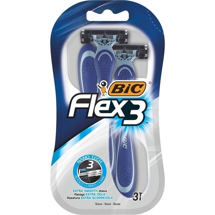 Одноразовые бритвы Flex 3 Comfort, 3 шт., Bic
Одноразовые бритвы Flex 3 Comfort, 3 шт., Bic