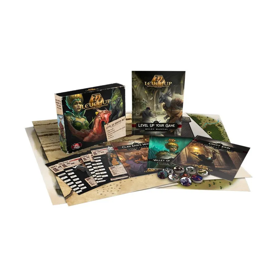 Бокс-сет Level Up Advanced 5th Edition - Starter Box, Level Up - Advanced 5th Edition
Бокс-сет Level Up Advanced 5th Edition - Starter Box, Level Up - Advanced 5th Edition
