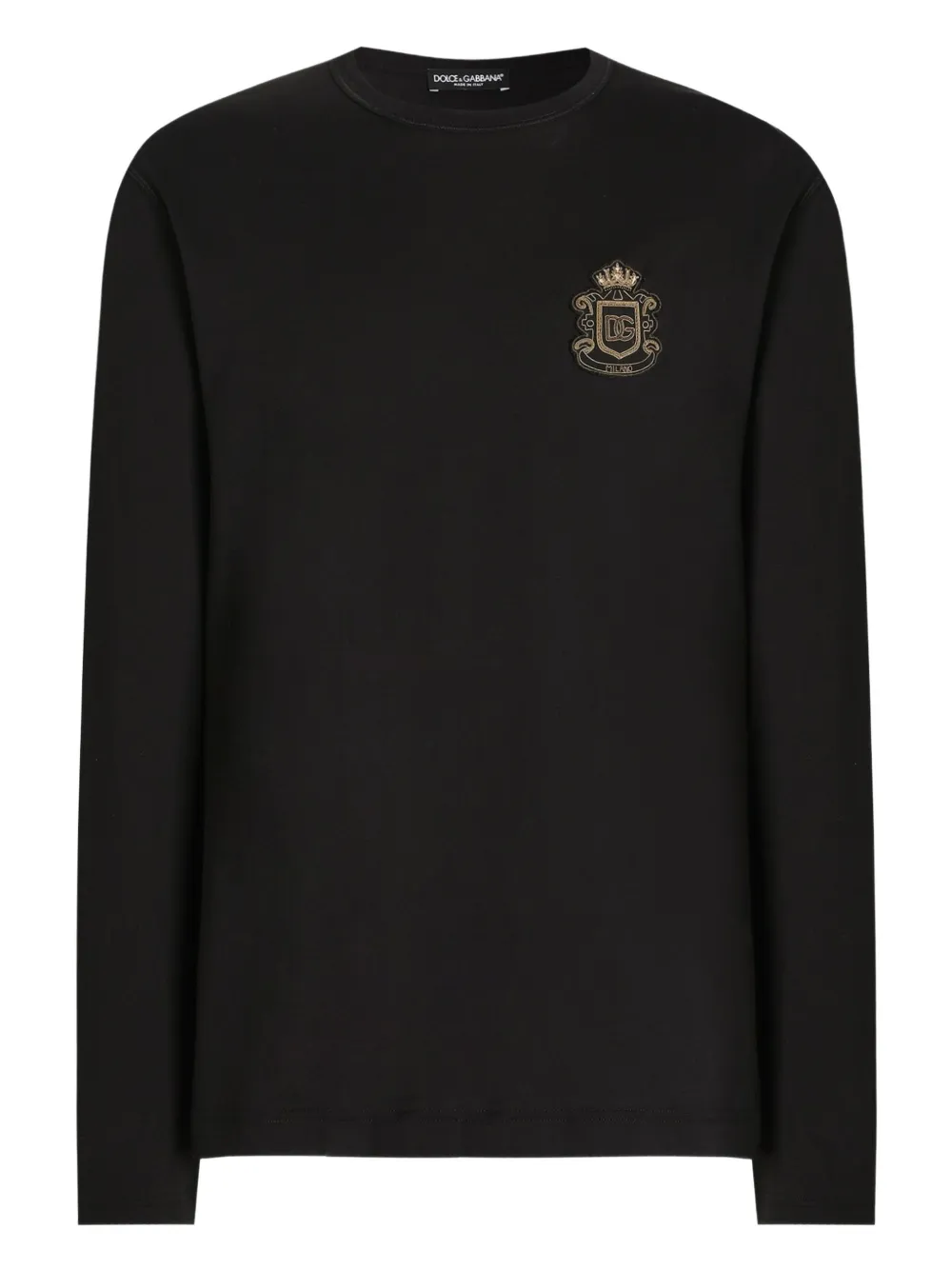 Футболка с длинными рукавами и логотипом Dolce & Gabbana, черный
Футболка с длинными рукавами и логотипом Dolce & Gabbana, черный