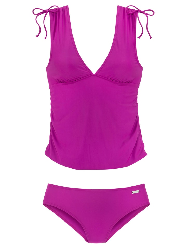 Комплект бикини LASCANA, фуксия
Комплект бикини LASCANA, фуксия