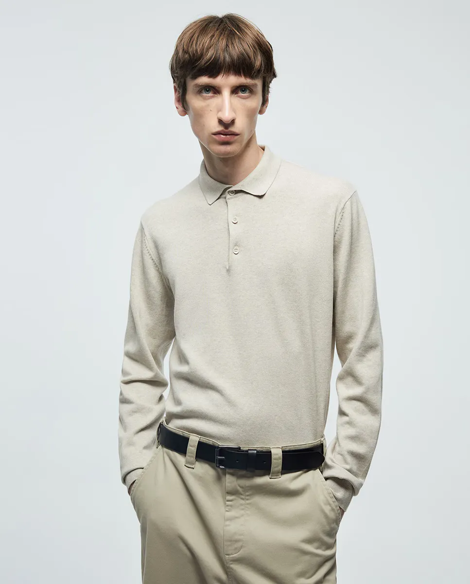 Джемпер с воротником поло Sfera, цвет Crudo
Джемпер с воротником поло Sfera, цвет Crudo