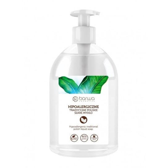 Традиционное польское серое жидкое мыло, 500 мл. Barwa
Традиционное польское серое жидкое мыло, 500 мл. Barwa