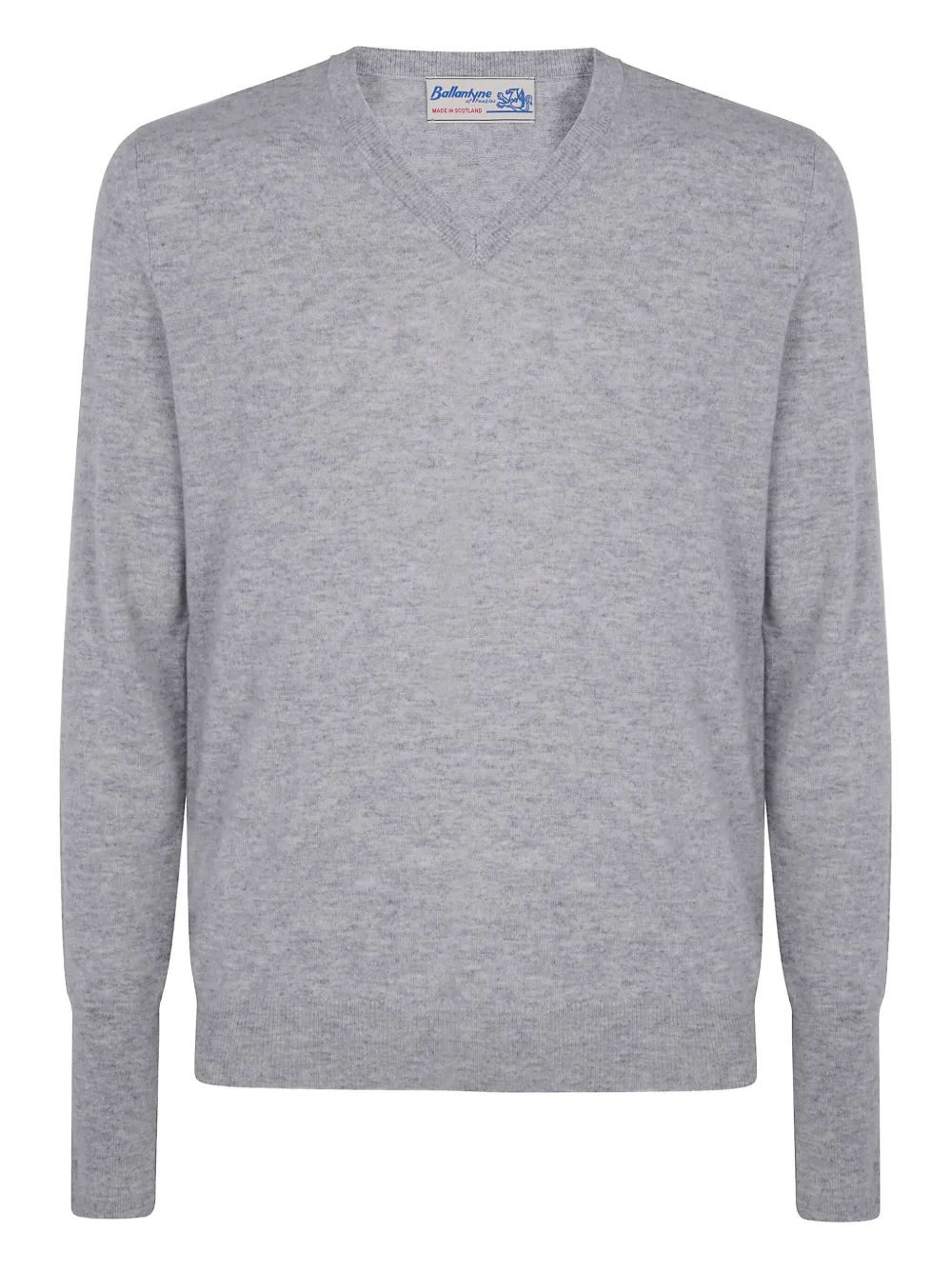 Кашемировый свитер с V-образным вырезом Ballantyne, серый
Кашемировый свитер с V-образным вырезом Ballantyne, серый