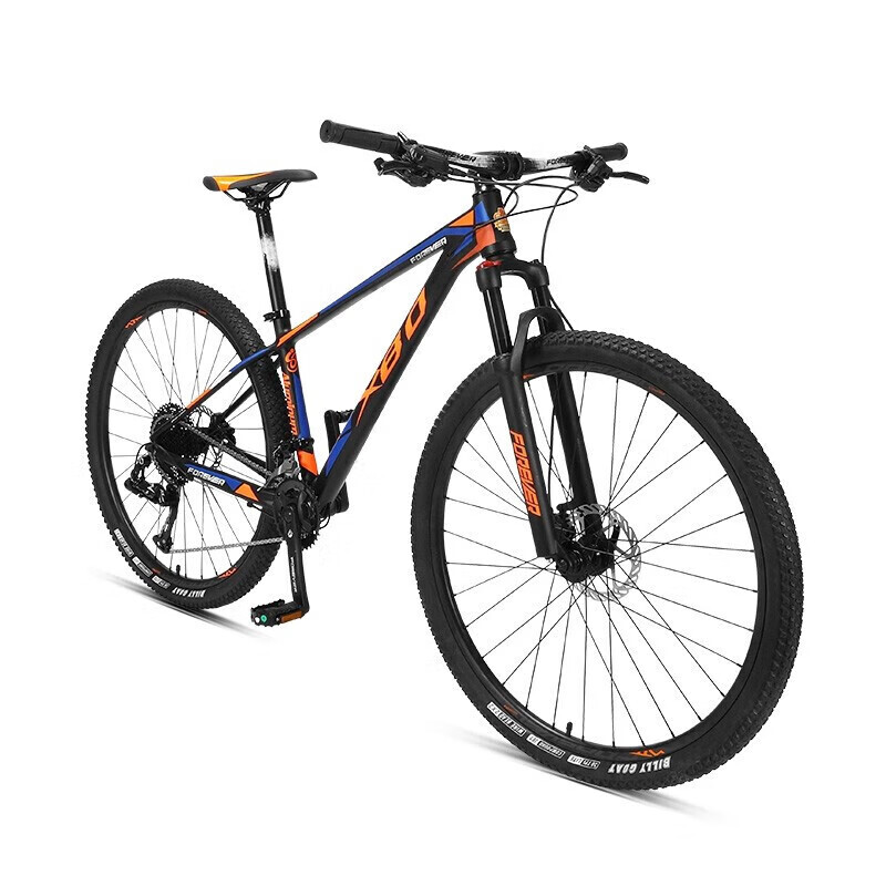 Горный велосипед Forever для бездорожья 29 дюймов на 24 скорости, черный/оранжевый
Горный велосипед Forever для бездорожья 29 дюймов на 24 скорости, черный/оранжевый