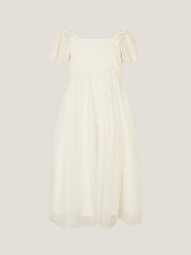 Детское платье Starla с короткими рукавами и кружевной отделкой Monsoon, Ivory
Детское платье Starla с короткими рукавами и кружевной отделкой Monsoon, Ivory