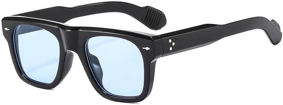 Популярные модные квадратные женские солнцезащитные очки в стиле ретро с прозрачными линзами цвета океана, защита от УФ-излучения UV400; мужские солнцезащитные очки в стиле панк с заклепками, желто-синие SKFGNX, Black Blue
Популярные модные квадратные женские солнцезащитные очки в стиле ретро с прозрачными линзами цвета океана, защита от УФ-излучения UV400; мужские солнцезащитные очки в стиле панк с заклепками, желто-синие SKFGNX, Black Blue