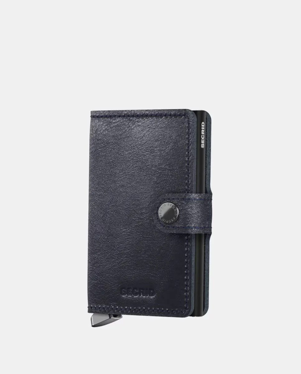 Темно-синий держатель для карт из кожи Баско с защитой RFID Secrid
Темно-синий держатель для карт из кожи Баско с защитой RFID Secrid