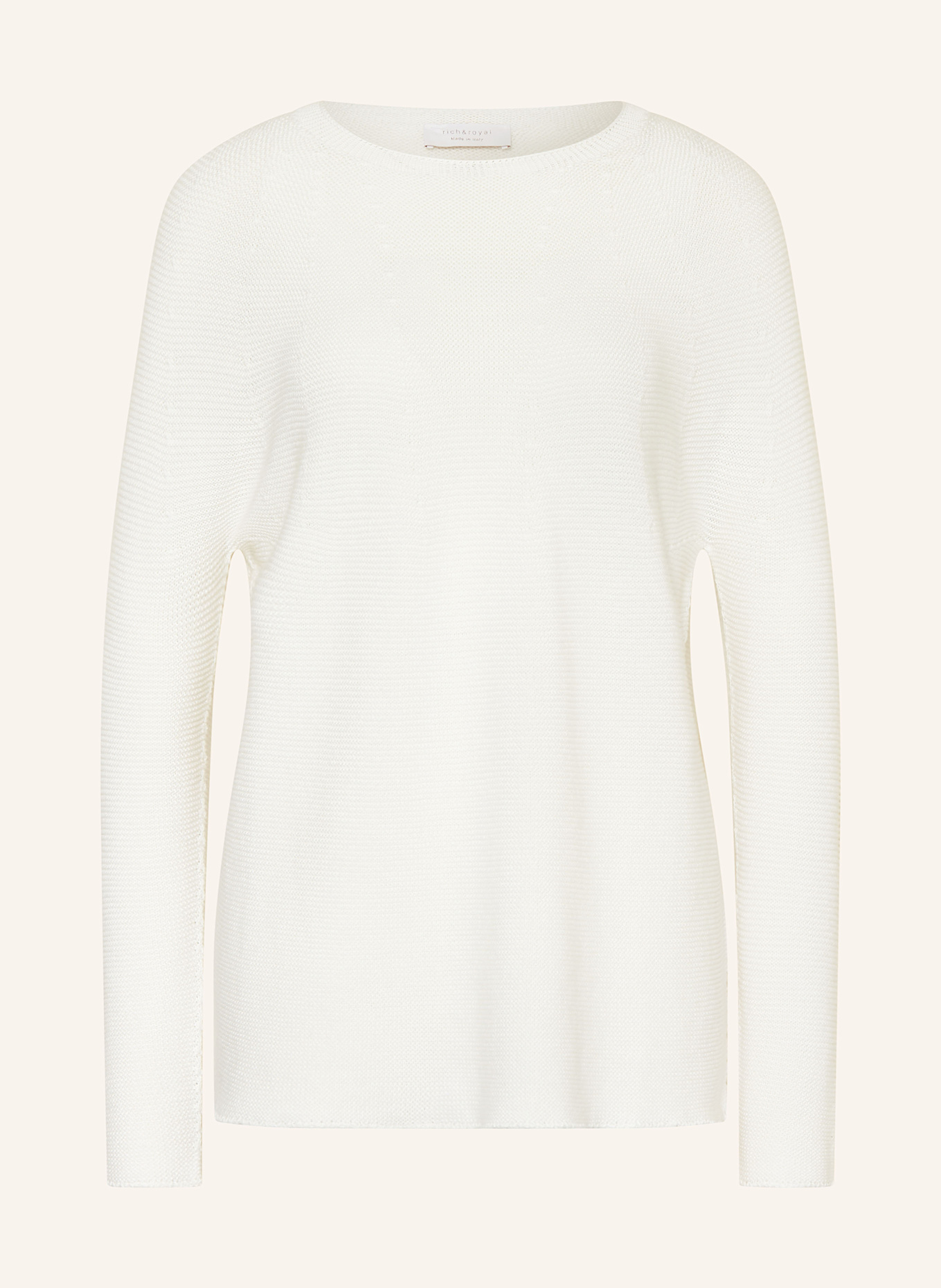 Свитер Rich & Royal, белый
Свитер Rich & Royal, белый