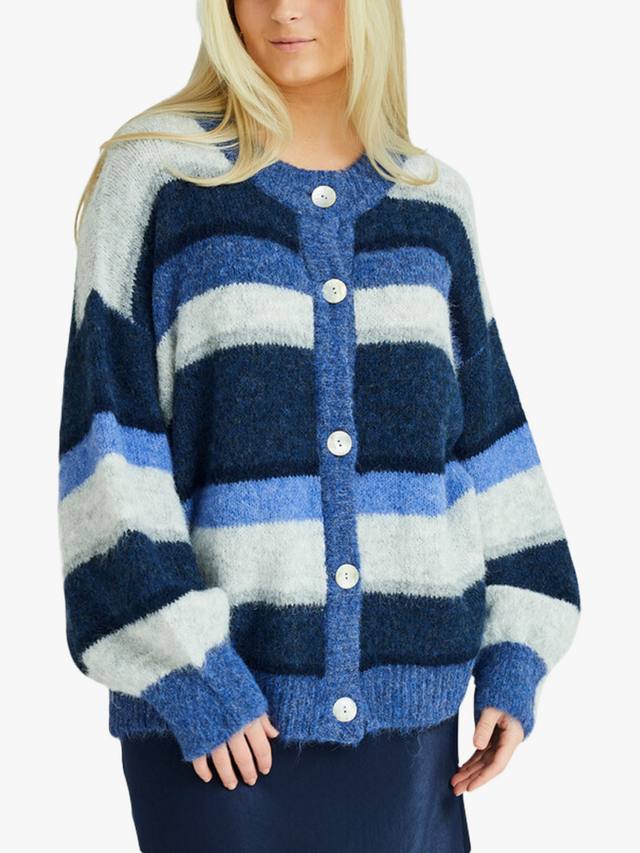 Кардиган в полоску от патрисии A-VIEW, цвет Blue/Navy
Кардиган в полоску от патрисии A-VIEW, цвет Blue/Navy