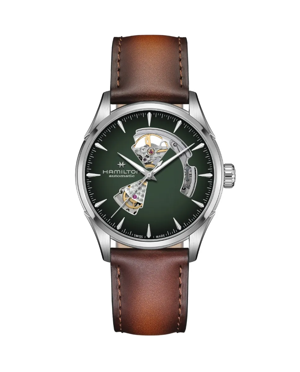 Jazzmaster Open Heart Automatic 42 мм кожаные часы H32705560 мужские часы Hamilton, серебряный
Jazzmaster Open Heart Automatic 42 мм кожаные часы H32705560 мужские часы Hamilton, серебряный