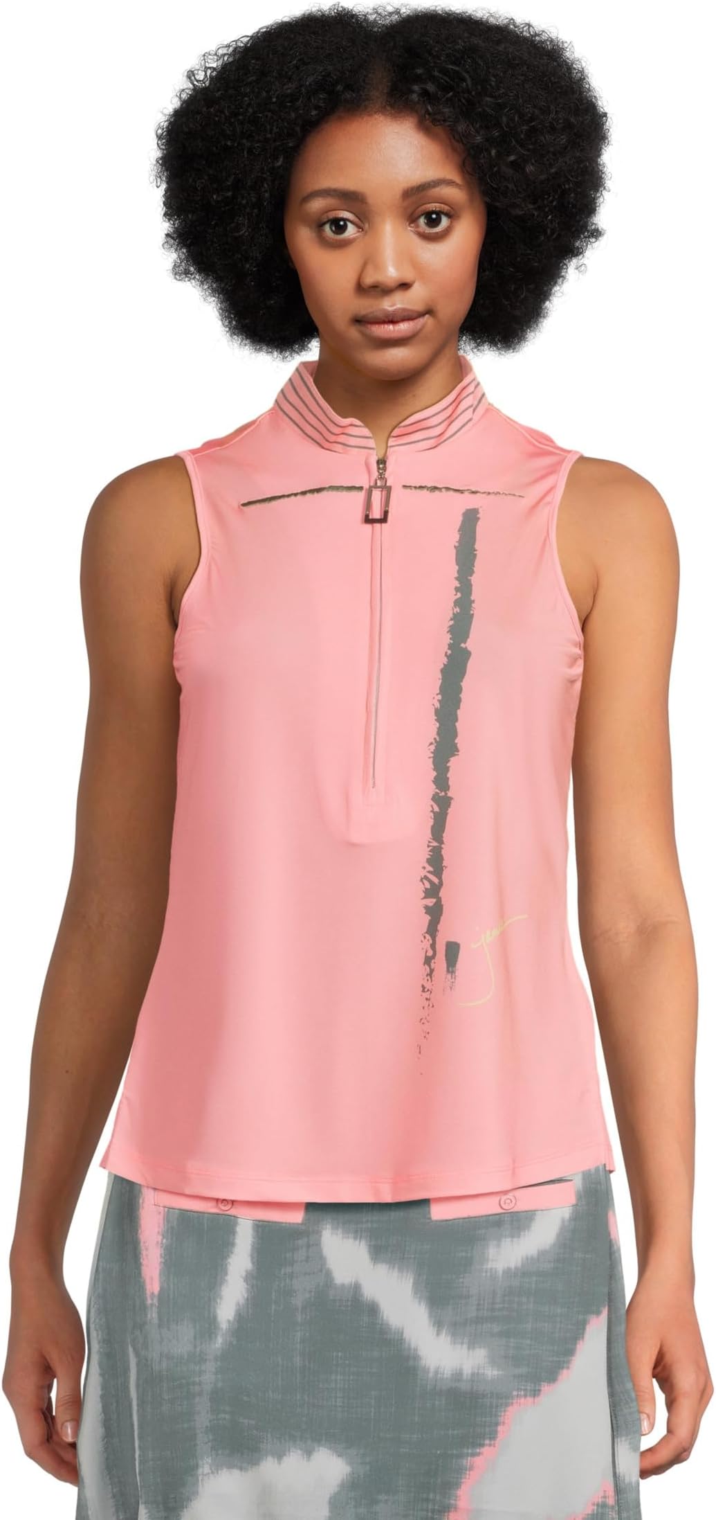 Женское поло без рукавов с принтом Дзен Jamie Sadock, Azalea Pink
Женское поло без рукавов с принтом Дзен Jamie Sadock, Azalea Pink