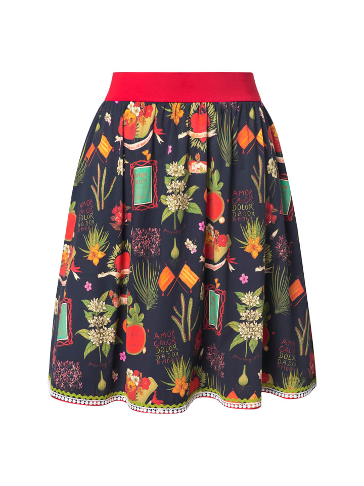 Юбка до колена Ulla Popken, черный
Юбка до колена Ulla Popken, черный