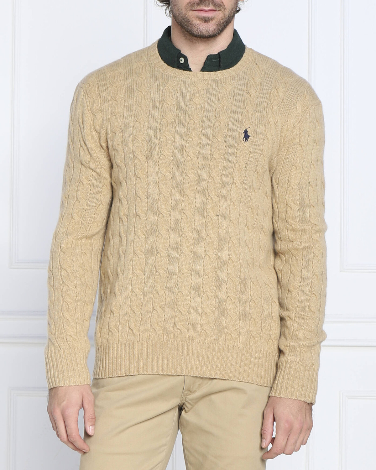 Свитер из шерсти POLO RALPH LAUREN slim fit, коричневый
Свитер из шерсти POLO RALPH LAUREN slim fit, коричневый