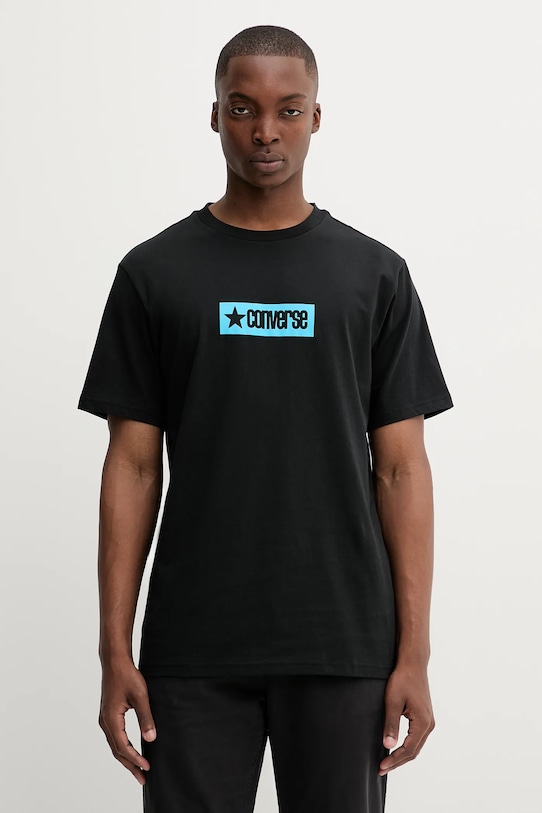 Хлопковая футболка Converse, черный
Хлопковая футболка Converse, черный