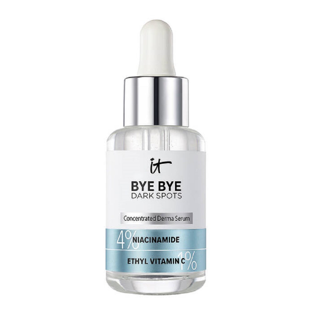 Сыворотка для лица, уменьшающая пигментацию, с 4% ниацинамидом bye bye dark spots 4% niacinamide serum It Cosmetics, 30 мл
Сыворотка для лица, уменьшающая пигментацию, с 4% ниацинамидом bye bye dark spots 4% niacinamide serum It Cosmetics, 30 мл