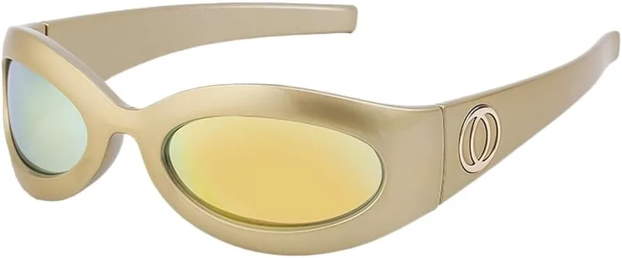 Овальные солнцезащитные очки с обтекаемой формой для женщин и мужчин в стиле стимпанк. Модные солнцезащитные очки для мужчин и женщин WNCKSQ, C8 Gold Film
Овальные солнцезащитные очки с обтекаемой формой для женщин и мужчин в стиле стимпанк. Модные солнцезащитные очки для мужчин и женщин WNCKSQ, C8 Gold Film