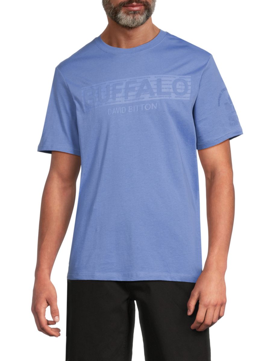 Футболка с логотипом Никсона BUFFALO David Bitton, синий
Футболка с логотипом Никсона BUFFALO David Bitton, синий