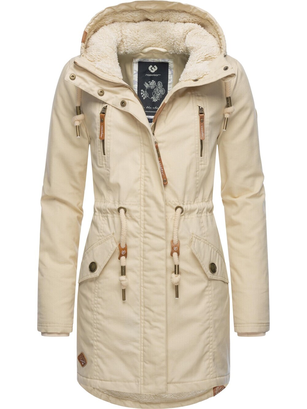Зимняя парка Ragwear Elsie, бежевый
Зимняя парка Ragwear Elsie, бежевый