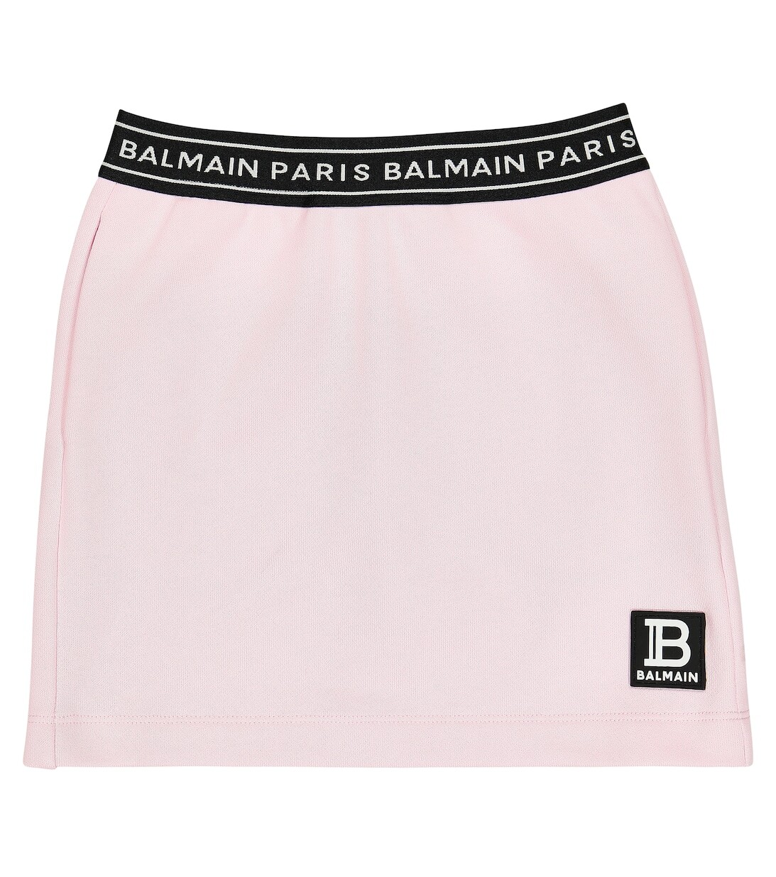 Юбка из хлопка с логотипом Balmain, розовый
Юбка из хлопка с логотипом Balmain, розовый