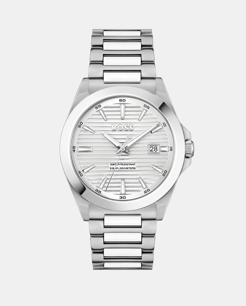 Strike 1514176 стальные мужские часы Boss, серебрянный
Strike 1514176 стальные мужские часы Boss, серебрянный