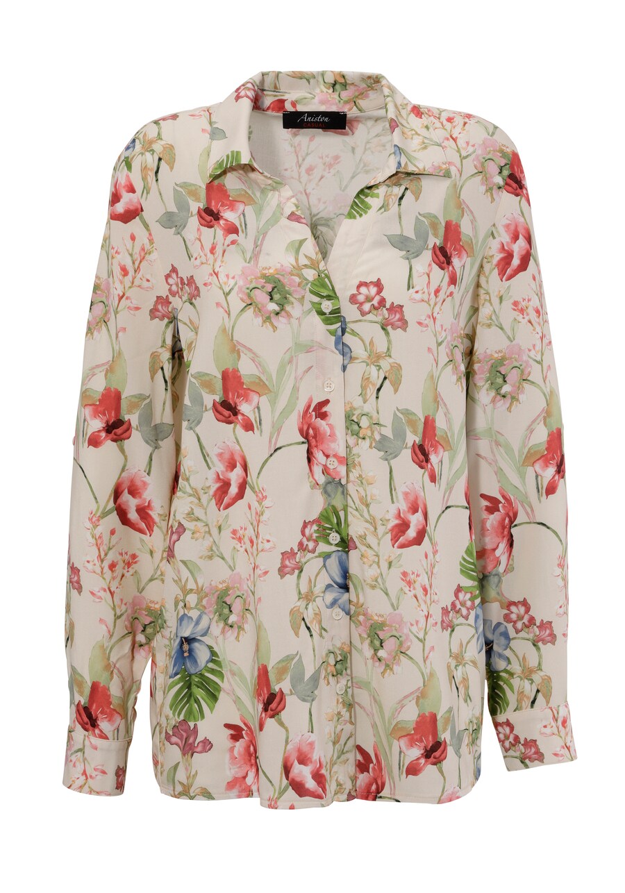 Блузка Aniston CASUAL, белый 
Блузка Aniston CASUAL, белый