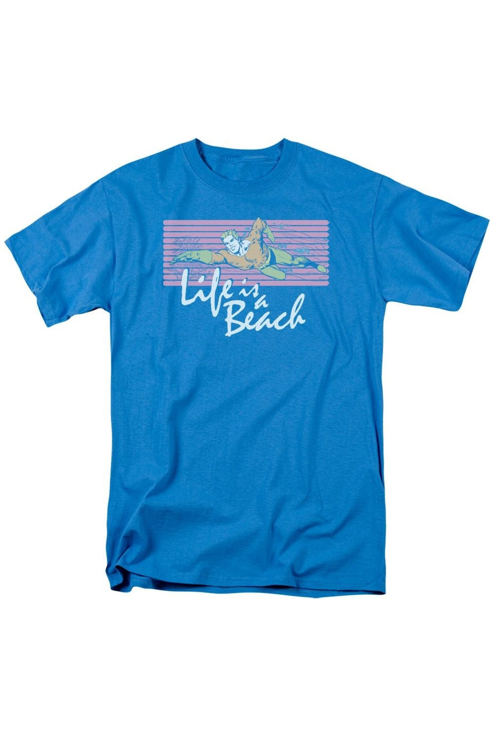 Футболка DC Comics Life Is A Beach с коротким рукавом для взрослых Gildan, бирюзовый
Футболка DC Comics Life Is A Beach с коротким рукавом для взрослых Gildan, бирюзовый