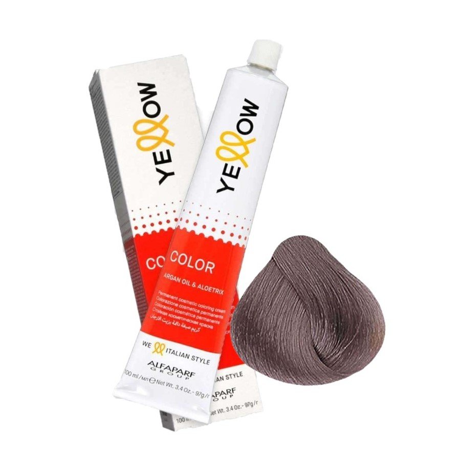 ЖЕЛТАЯ Краска для волос 8.21 - Светло-фиолетовый пепельный блондин - 100 мл YELLOW
ЖЕЛТАЯ Краска для волос 8.21 - Светло-фиолетовый пепельный блондин - 100 мл YELLOW