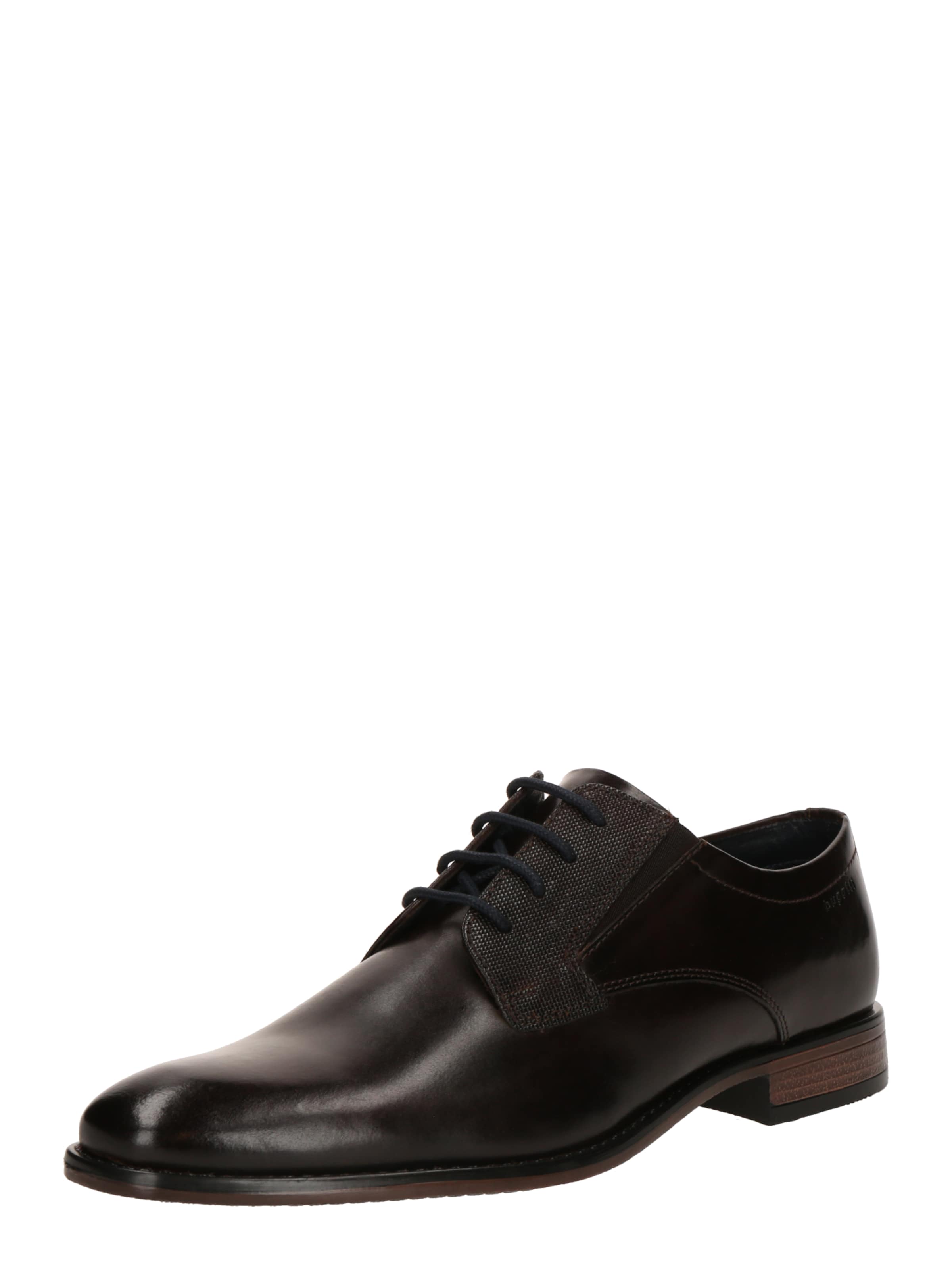 Bugatti Шнурованные туфли 'Rinaldo' в темно-коричневом цвете
Bugatti Шнурованные туфли 'Rinaldo' в темно-коричневом цвете