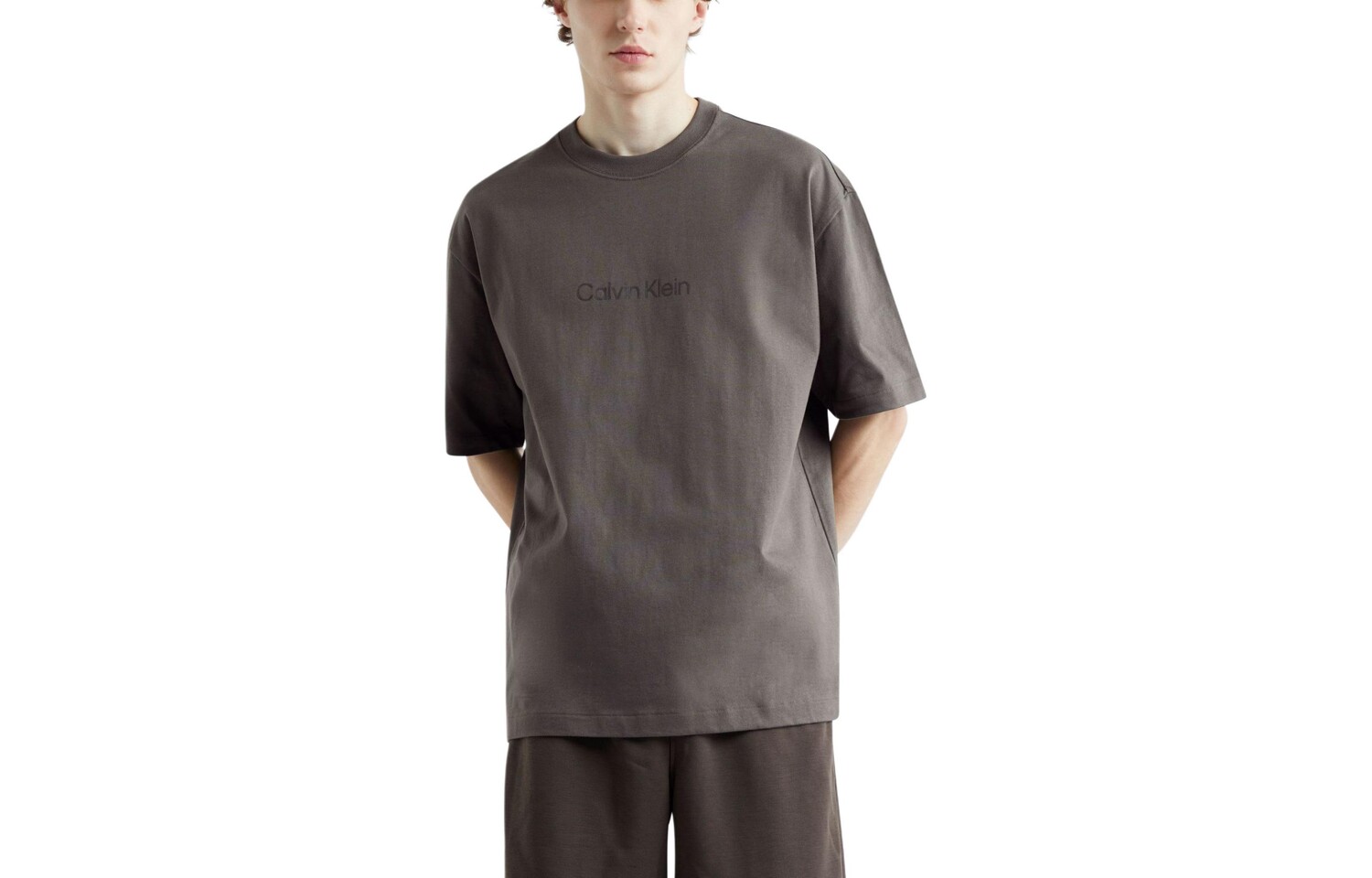 Футболка мужская коричневая Calvin Klein, коричневый
Футболка мужская коричневая Calvin Klein, коричневый