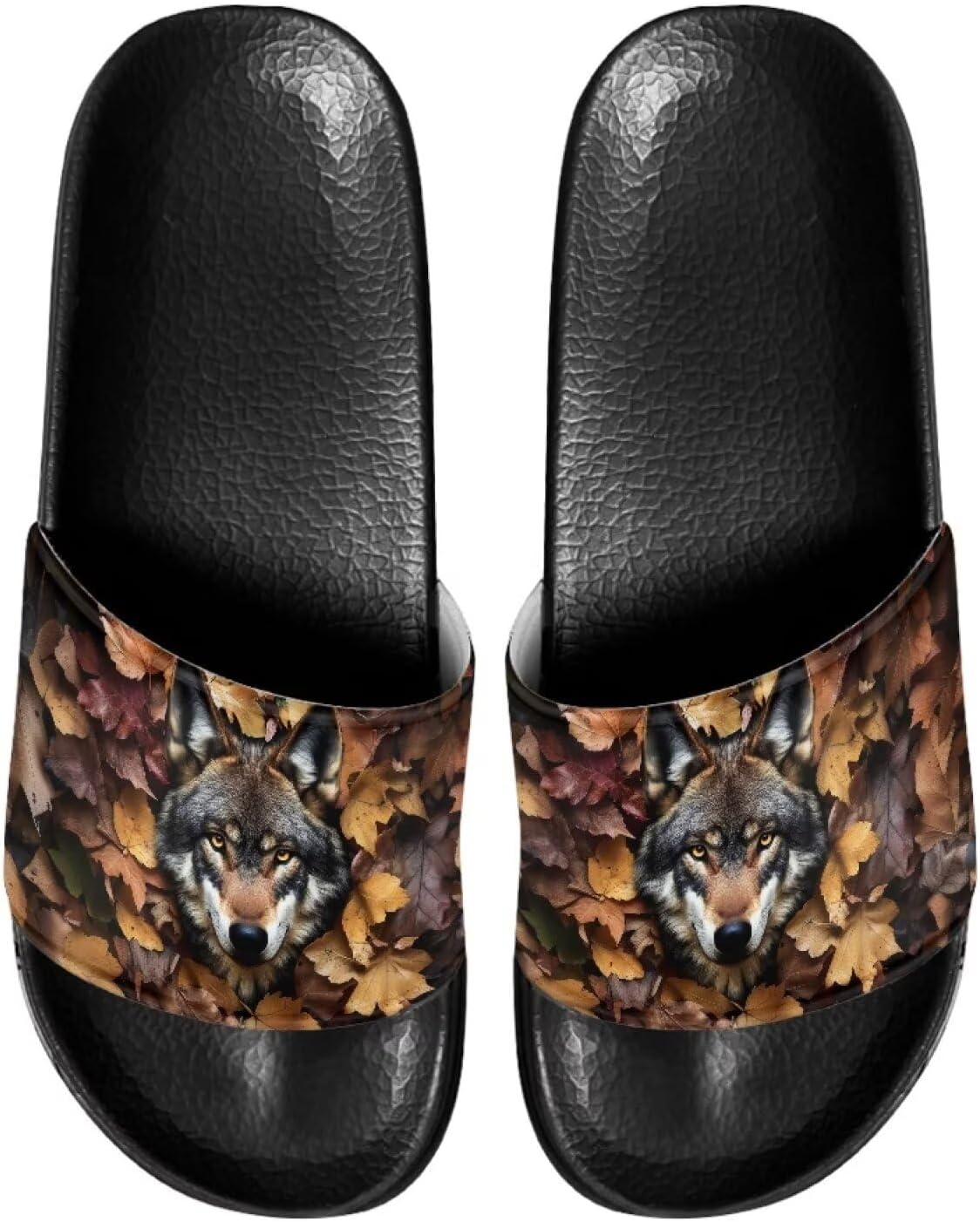 Домашние тапочки Cugasmaru для мужчин и женщин с открытым носком, всесезонные, с толстой мягкой подошвой, Wolf Fall Leave
Домашние тапочки Cugasmaru для мужчин и женщин с открытым носком, всесезонные, с толстой мягкой подошвой, Wolf Fall Leave