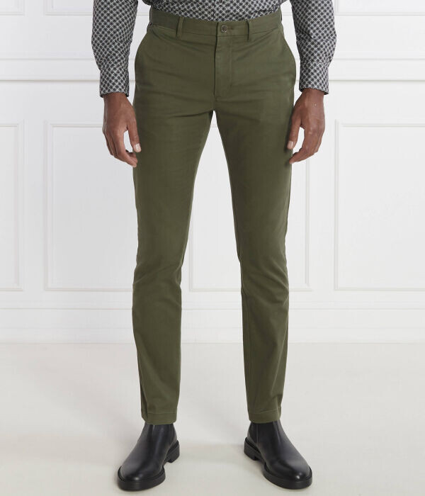 Брюки-чиносы Tommy Hilfiger Slim Fit, зеленый
Брюки-чиносы Tommy Hilfiger Slim Fit, зеленый