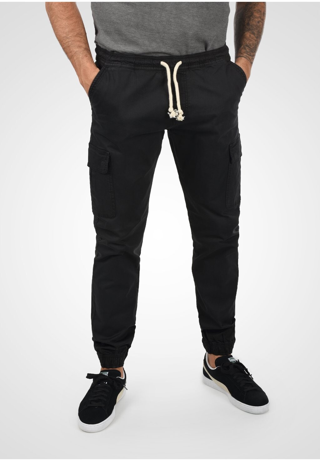 Брюки карго IDABBAL INDICODE JEANS, цвет black 
Брюки карго IDABBAL INDICODE JEANS, цвет black