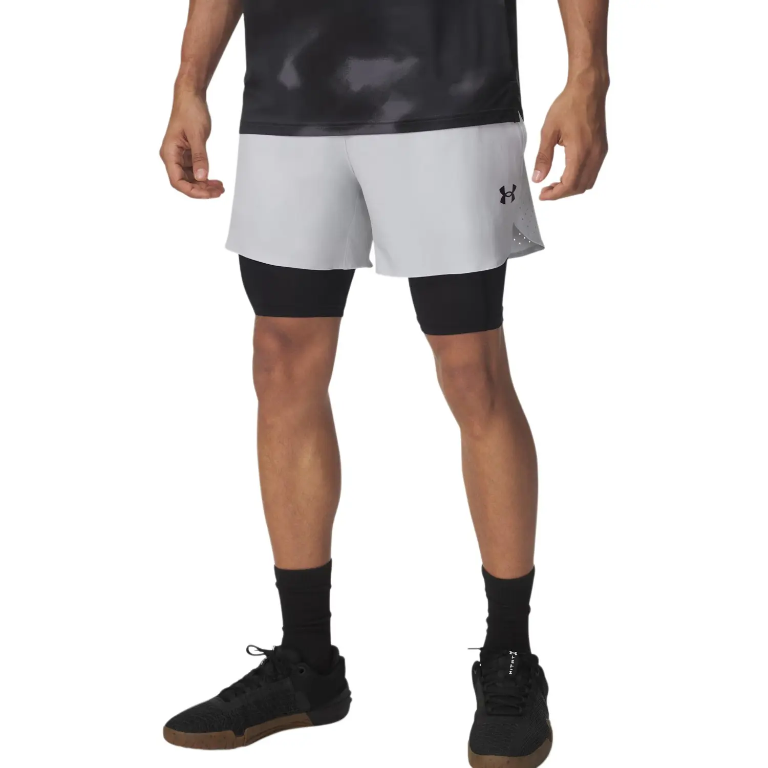 Шорты Casual Vanish Elite мужские Under Armour, серый/черный
Шорты Casual Vanish Elite мужские Under Armour, серый/черный