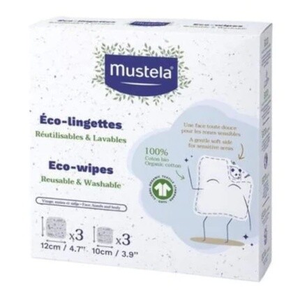 Mustela Eco Салфетки многоразовые и моющиеся
Mustela Eco Салфетки многоразовые и моющиеся
