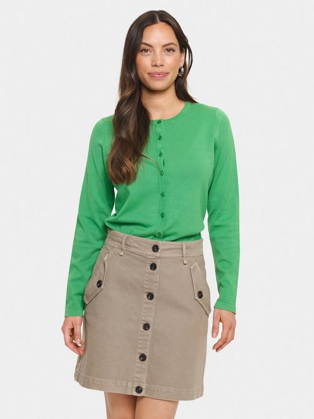 Кардиган Mila с длинными рукавами и круглым вырезом Saint Tropez
Кардиган Mila с длинными рукавами и круглым вырезом Saint Tropez