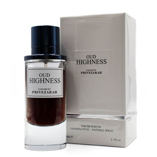 Парфюмированная вода, 80 мл Prive Zarah, Oud Highness
Парфюмированная вода, 80 мл Prive Zarah, Oud Highness