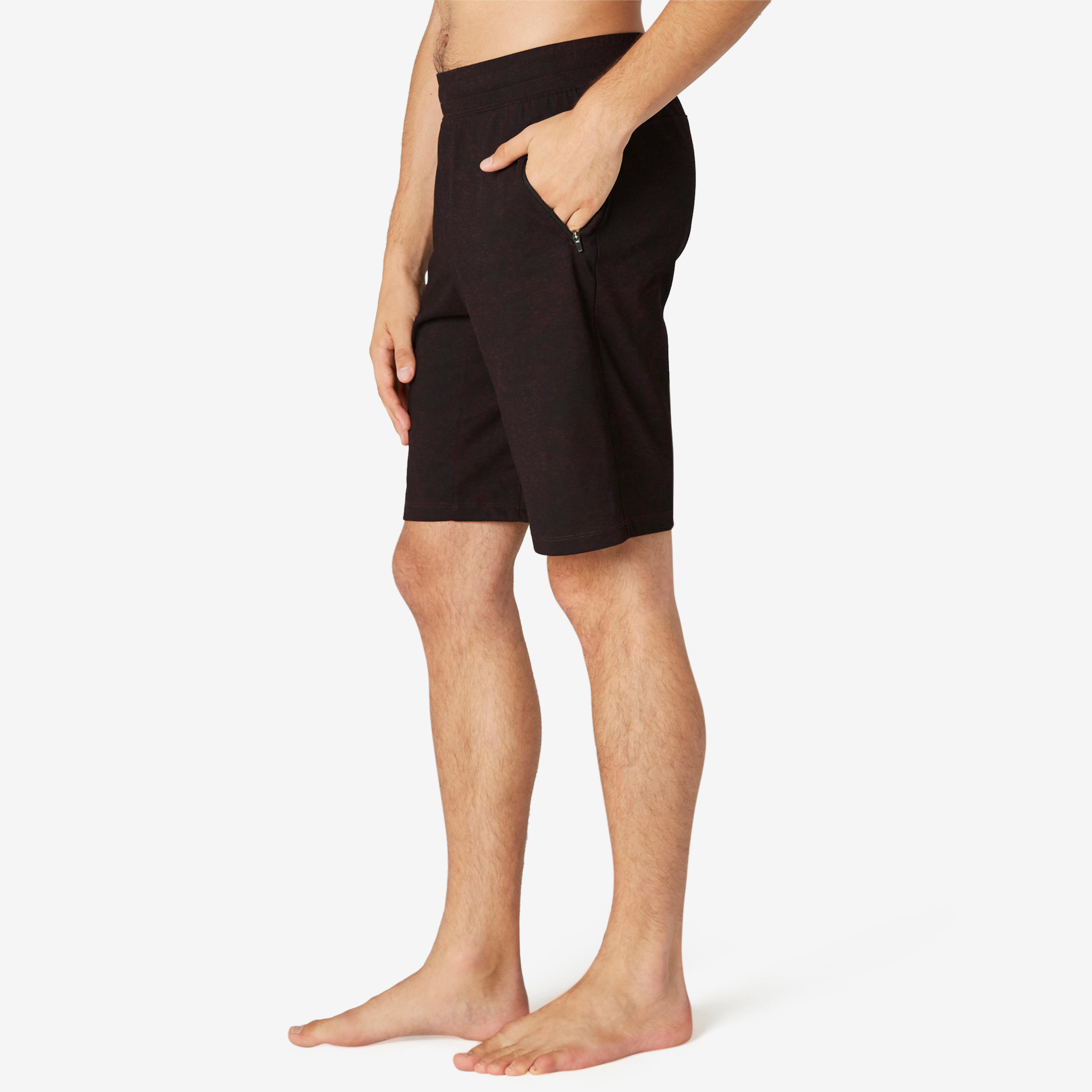 Мужские длинные шорты для пилатеса и базового шейпинга, серия 520, темно-красные Domyos
Мужские длинные шорты для пилатеса и базового шейпинга, серия 520, темно-красные Domyos