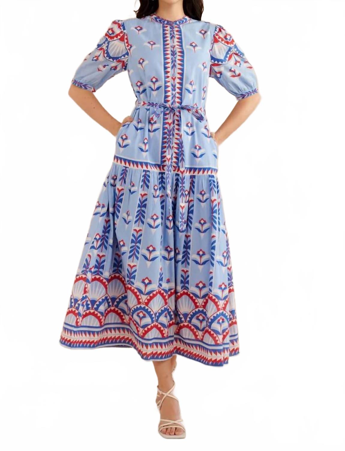 Сэйлор макси платье Морской в синем BANJANAN
Сэйлор макси платье Морской в синем BANJANAN