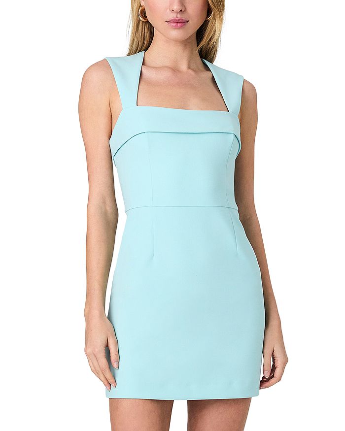 Мини-платье с квадратным вырезом Whisper FRENCH CONNECTION, синий
Мини-платье с квадратным вырезом Whisper FRENCH CONNECTION, синий