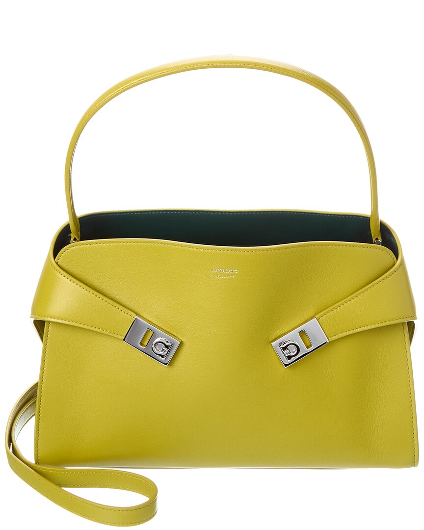 Феррагамо Хаг Софт Двухцветная кожаная сумка через плечо Salvatore Ferragamo, желтый
Феррагамо Хаг Софт Двухцветная кожаная сумка через плечо Salvatore Ferragamo, желтый