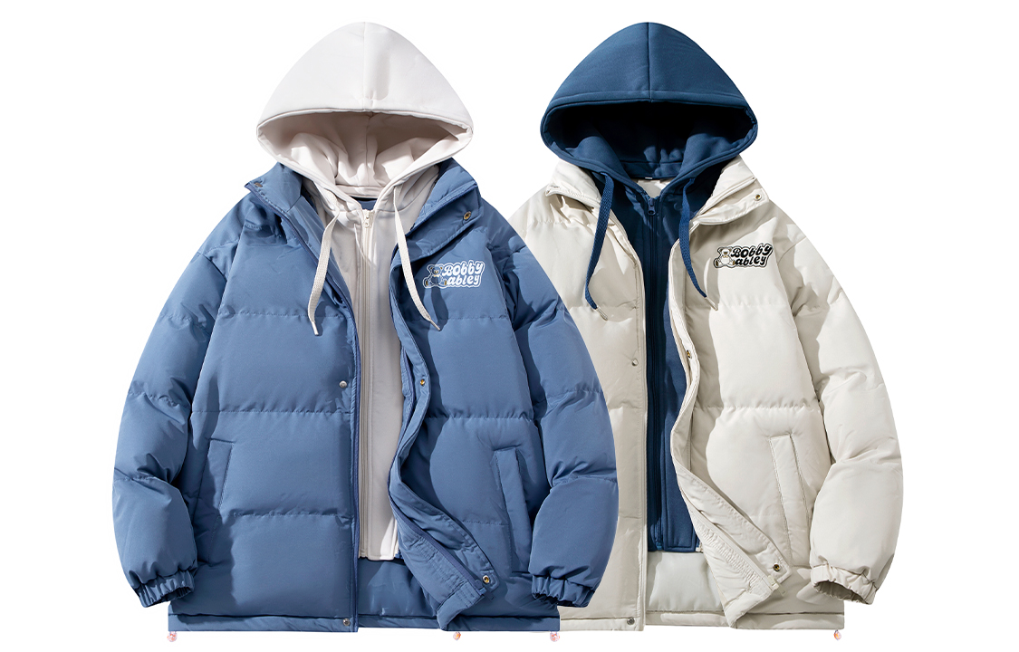 BOBBY ABLEY Пуховик Unisex, 2 Pack (Blue White+Beige Blue) 
BOBBY ABLEY Пуховик Unisex, 2 Pack (Blue White+Beige Blue)