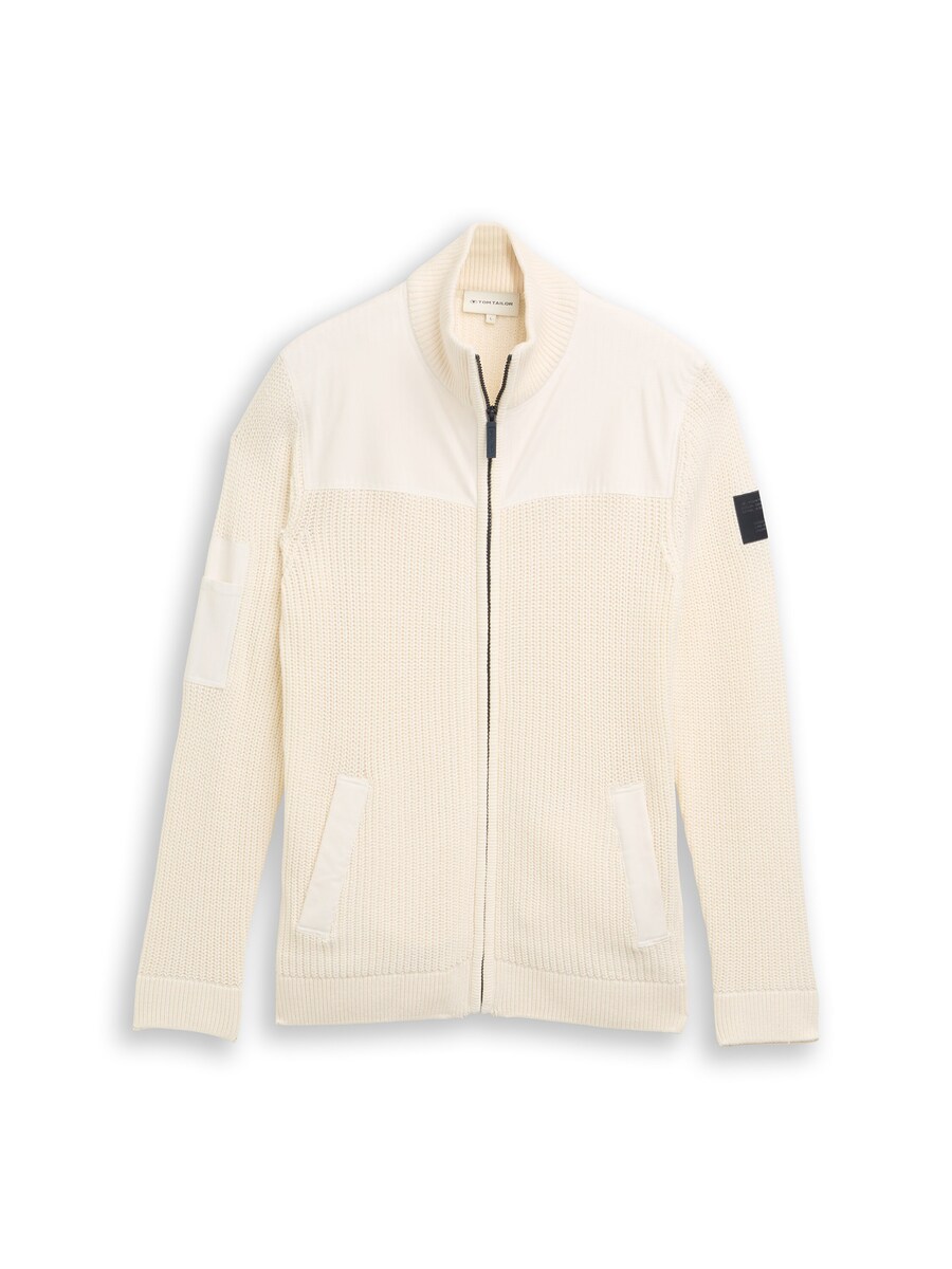 Вязаный кардиган TOM TAILOR, Wool White
Вязаный кардиган TOM TAILOR, Wool White