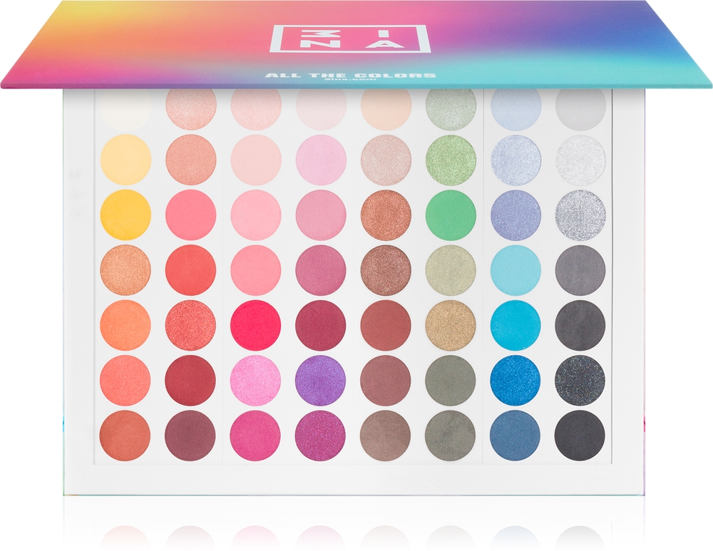 Палитра теней для век всех цветов 3Ina, 58 гр
Палитра теней для век всех цветов 3Ina, 58 гр